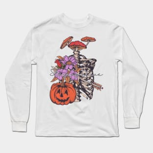 Staying Alive - Halloween Zombie Survival Tee" Long Sleeve T-Shirt